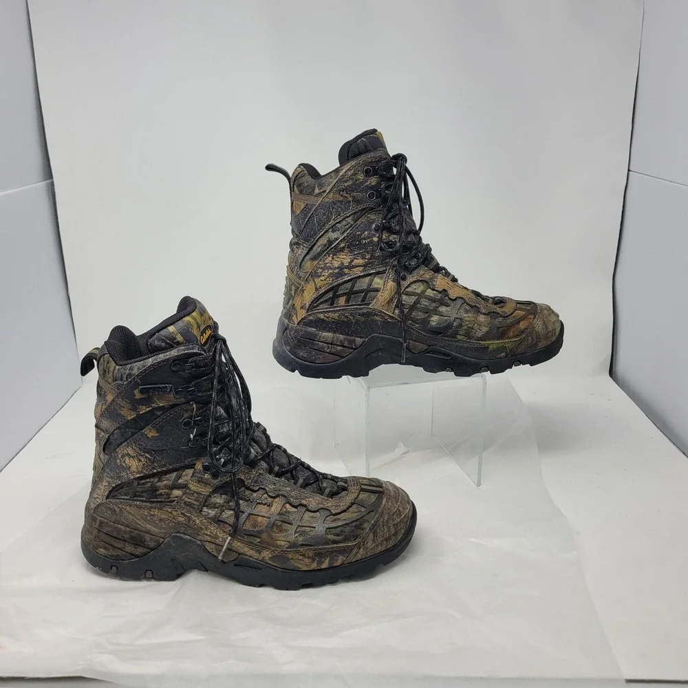 Cabelas Speed Hunter‎ Dry-Plus Camo Hunting Boots Mens 8EE Wide Waterproof